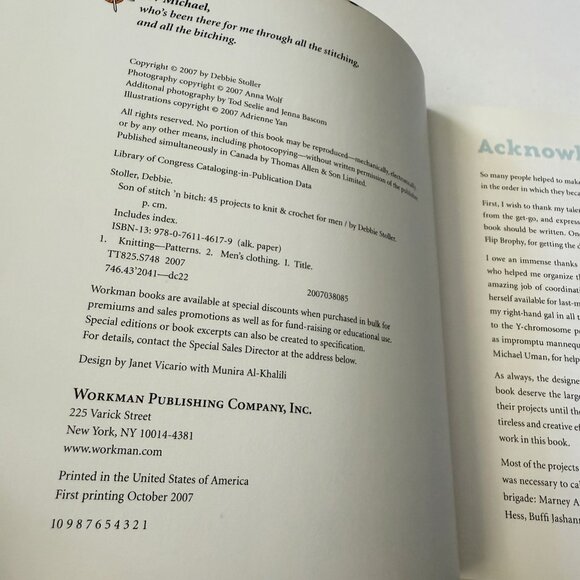 Sons of Stitch N' B-tch 45 Projects to Knit & Crochet for Men - Picture 4 of 5